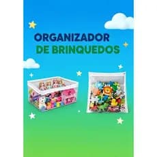Kit 10 Saco Organizador Guarda Roupa Brinquedos Revistas C Zíper
