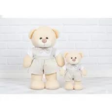 Chá Revelação Ursinho Pelúcia Papai e Filho Decorativo