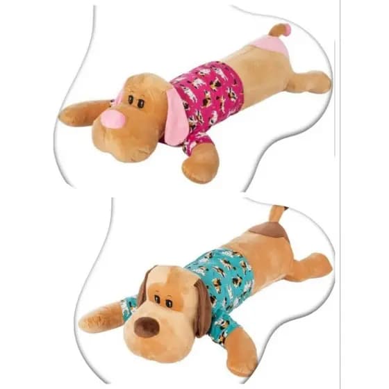 Travesseiro de corpo xuxão dog travesseiro cachorro pelúcia travesseiro dormir