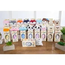 Naninha Para Bebê Com Porta Chupeta Antialérgico - Naninha De Bichinhos de Pelúcia - Vários Modelos