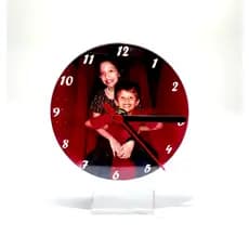 Rel贸gio De Mesa Personalizado Com Sua Foto