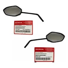 Par Espelho Retrovisor Fan Start 160 2018 A 2025 Original Honda