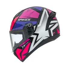 Capacete Peels Spike II 1ST Preto Rosa