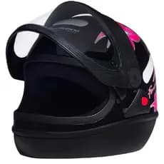 Capacete Moto San Marino Femme Preto 58 e 56
