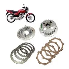 Kit Embreagem Cg Titan/fan 125 1992 A 2008 original Honda Hamp