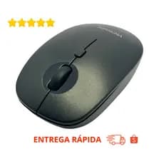 Mouse sem Fio Notebook e Pc Gamer Wireless 5.0 1600dpi  10 metros Design Ergonômico