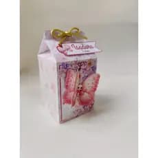 Kit Caixas Milk PEGUE E MONTE Jardim das Borboletas | Jardim Encantado | Lembrancinha personalizadas para aniversário