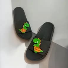 Chinelo Nuvem Slide Dino Infantil Menino Masculino Confortável Leve