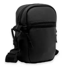 Shoulder Bag Mini Bolsa Pochete Necessaire Básica Preta