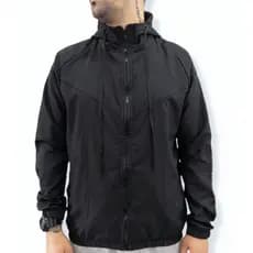 Jaqueta Corta Vento Básica Preta Blusa Agasalho Masculina Liso Impermeável