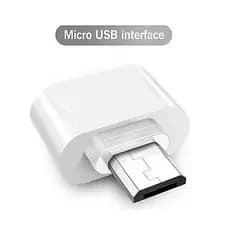 Adaptador Otg Usb 3.0 Femea X Micro Usb V8 Macho Mini Conversor
