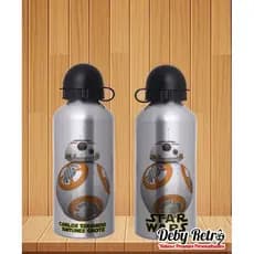 Garrafa aluminio 500ml BB8, garrafa com nome, Garrafa Star Wars, BB8, squeeze, garrafa para água, ga