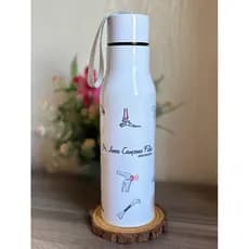 Garrafa ortopedista, Garrafa térmica inox personalizada com alça de nylon, garrafa para médico