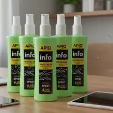 5 Limpador de Celular 300ml Apiq Info Limpeza Geral