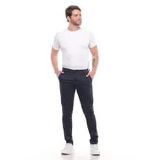 Calça Masculina Alfaiataria Acetinada  Slim Calça Shino
