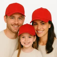 Kit 50 Bonés Adulto E Infantil Aba Curva Liso Algodão Ajustável Basico Proteção Solar UV Sem Estampa Ajustavel