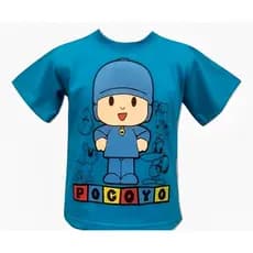 Camiseta Camisa Infantil Pocoyo Algodao Promocao