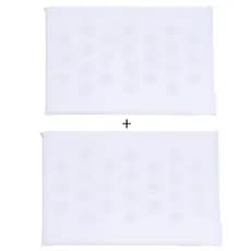Travesseiro Antissufocante para Bebe Kit 2 Peças com Furos Antialérgico Menino e Menina Promoção