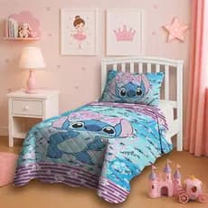 Cobre Leito Infantil Personagens 220x150cm Solteiro para Quarto Confortável