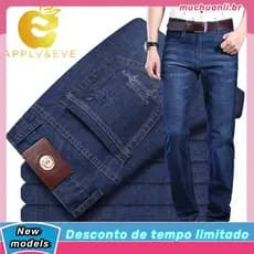Kit 3 Bermuda Masculina Jeans com Elastano