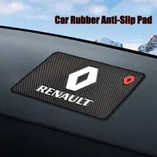 Renault Carro Dashboard Borracha Anti-Derrapante Tapete De Almofada Fixa Para Clio Fluence Duster Megane 2 Sandero Kwid Logan Captur Scenic Kiger Koleos