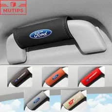 Ford Carro Porta Interna Braço Protetor De Couro Telhado Puxar Luvas Alça Capa Para Ranger Ka Focus mk2 Novo Fiesta Fusi