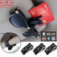 Suporte para óculos de sol para carro no carro Suporte para óculos de carro Suporte para óculos de carro para óculos clipe para óculos