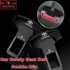 Toyota Carro Mini Cinto De Segurança Bloqueio Fivela Clipe Escondido Metal Silenciador Alarme Rolha Para Corolla Cross Hilux SW4 RAV4 Yaris Sedan Hatch Etios