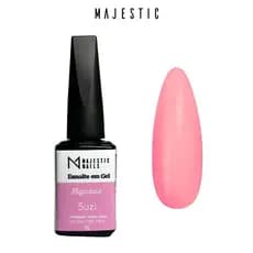 Esmalte em Gel MUNDO ROSA (6 Cores Rosa Aroma) 9g Alongamento Majestic Nails