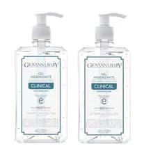 Giovanna Baby Gel Higienizante Clinical 500ml Kit 2un