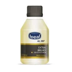 Ideal Base Extra Brilho Óleo de Argan 100ml Profissional