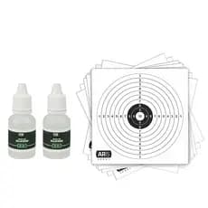Lubrificante Oleo de Silicone Ar15 Sport 15ml + 100 Alvos de papel