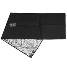 Isolante Termico Para Saco Dormir 50x180cm Alumizado Preto