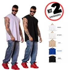 Kit REGATA  Oversized Streetwear Academia 100% algodão