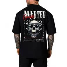 Camiseta Overseized Streetwear Masculina 100% Algodão Larga Oversized