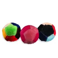 Bolinha De Pelúcia  Brinquedo Para Pet Cachorro Ou Gato Com Guizo
