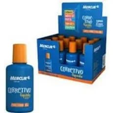 Corretivo Líquido 18ml mercur caixa com 12 unidades
