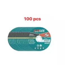 Kit 25/50/100 pcs disco de corte 75mm×1.2×10mm para esmerilhadeira