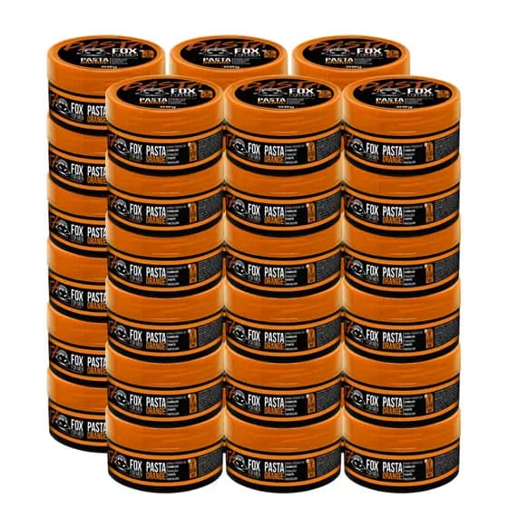 Pasta Modeladora Orange 80g Fox For Men Caixa 36 Unidades