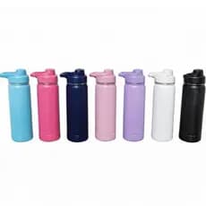 Garrafa Térmica Squeeze - Frio e Quente 800ml Inox