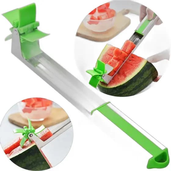 Cortador Fatiador de Melancia Prático em Inox