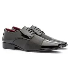 Sapato social masculino linha luxo novidade