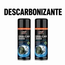 Kit 2 Descarbonizante 300ml Car 2000 Limpeza de Motor Carburador Profissional