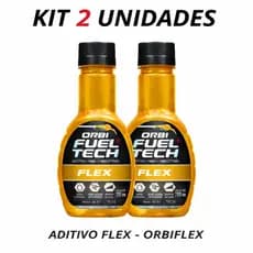 kit x2 unidades Aditivo Combustível Flex 200ml Limpa Bicos Injetores para carros a Gasolina e Etanol
