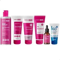 Kit Rosa Mosqueta Calmante Adstringente + Protetor Solar Facial