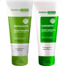 Kit Antioleosidade Dermachem Gel Esfoliante + Sabonete Facial