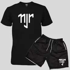 Conjunto Camiseta Neymar + Short Masculino Adulto