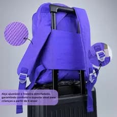 Mochila Viagem Feminina Adulta Impermeável Grande Reforçada Notebook
