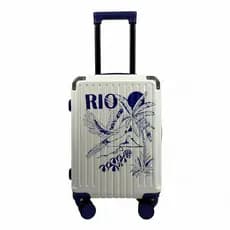 Mala Bordo Viagem Personalizada Infantil Adulto | Padrão Anac Cadeado TSA Rodas Giratória Usb