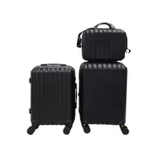 Malas de Bordo: Kit 2 Malas + Frasqueira | Suporte Celular | Porta Copo | Cadeado TSA | Entrada Usb | Viagem